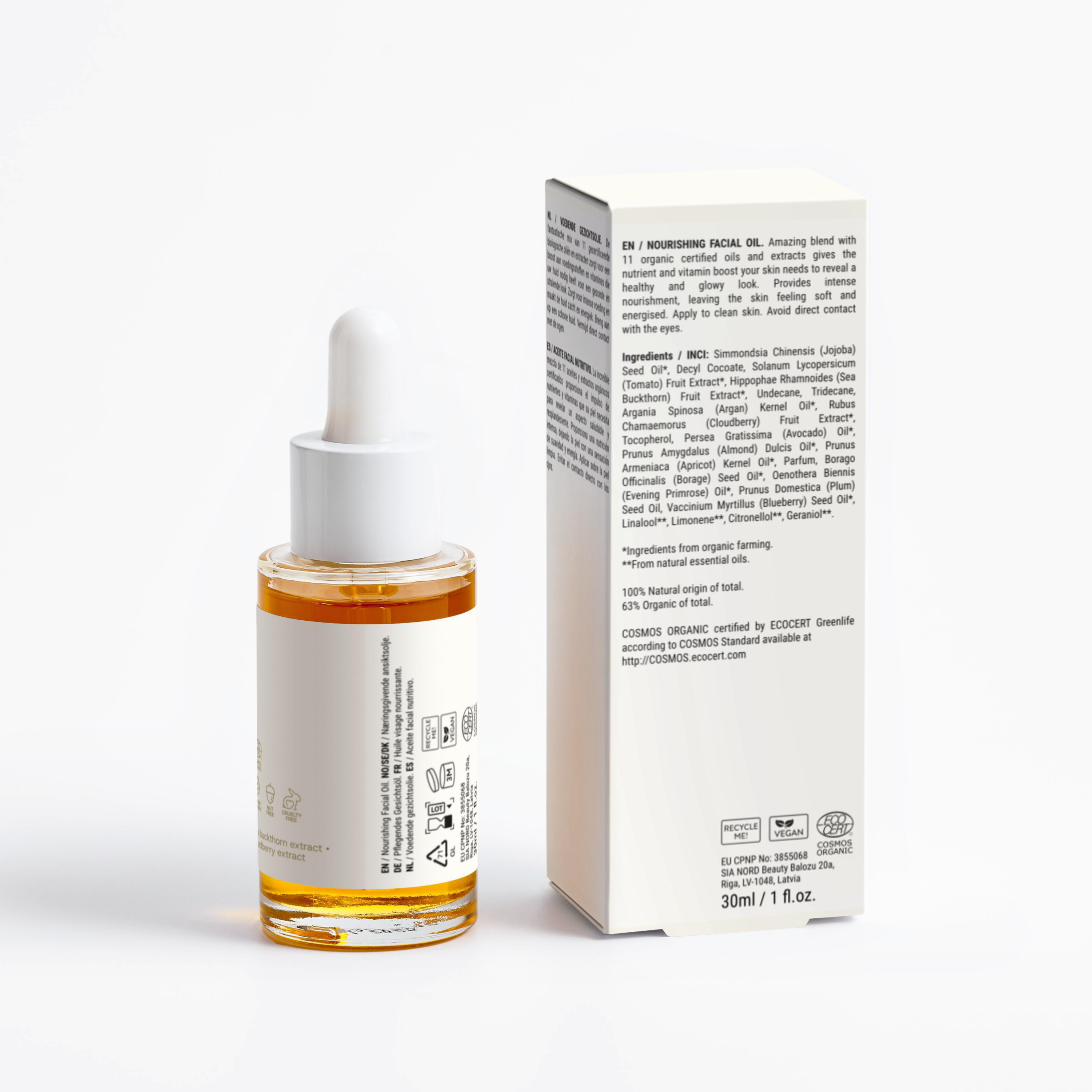 Nutrient-Rich Facial Oil
