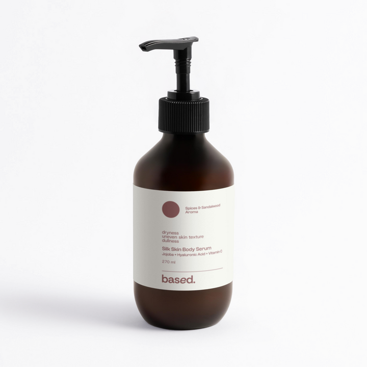 Silk Skin Body Serum, Spices & Sandalwood