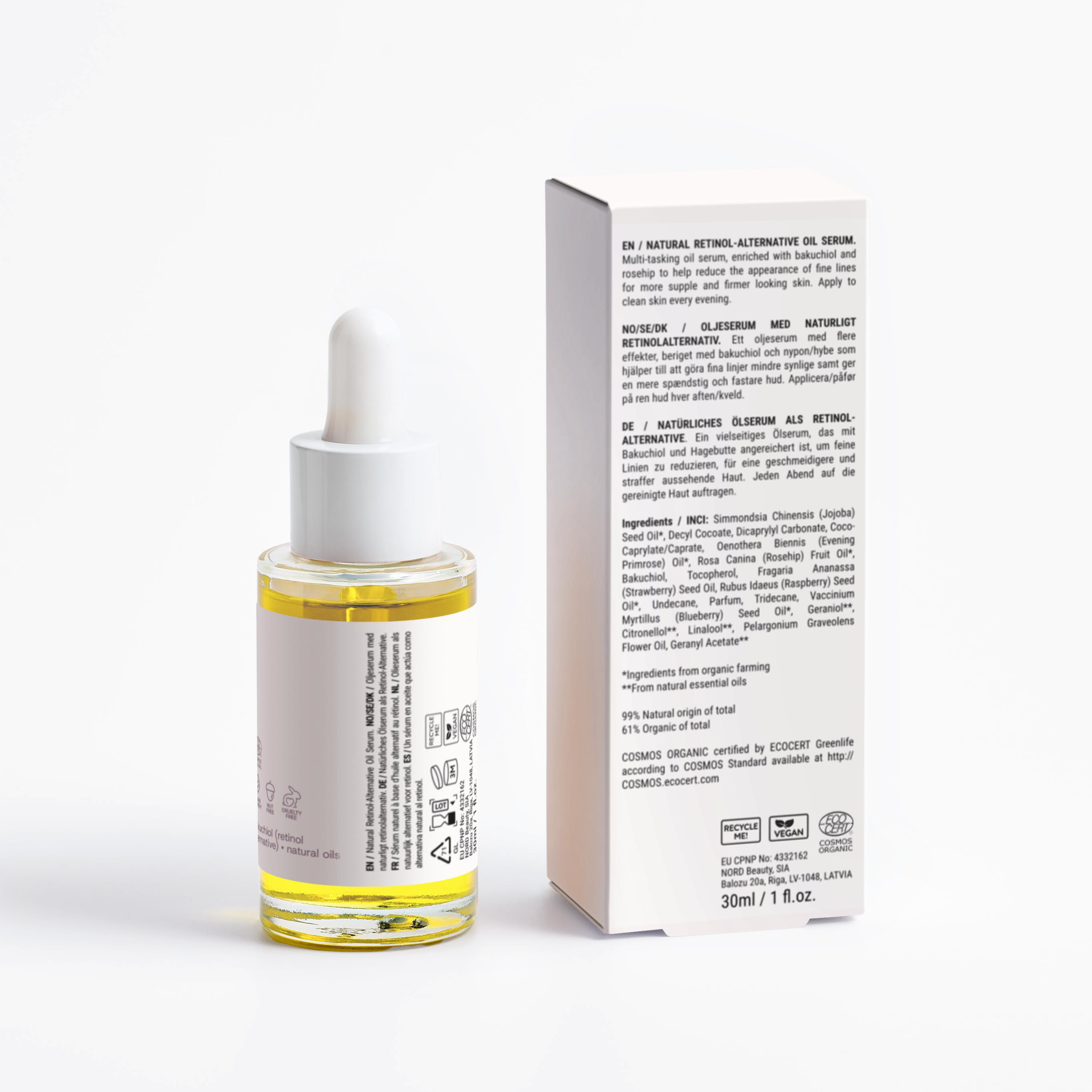 Natural Retinol Alternative Oil Serum