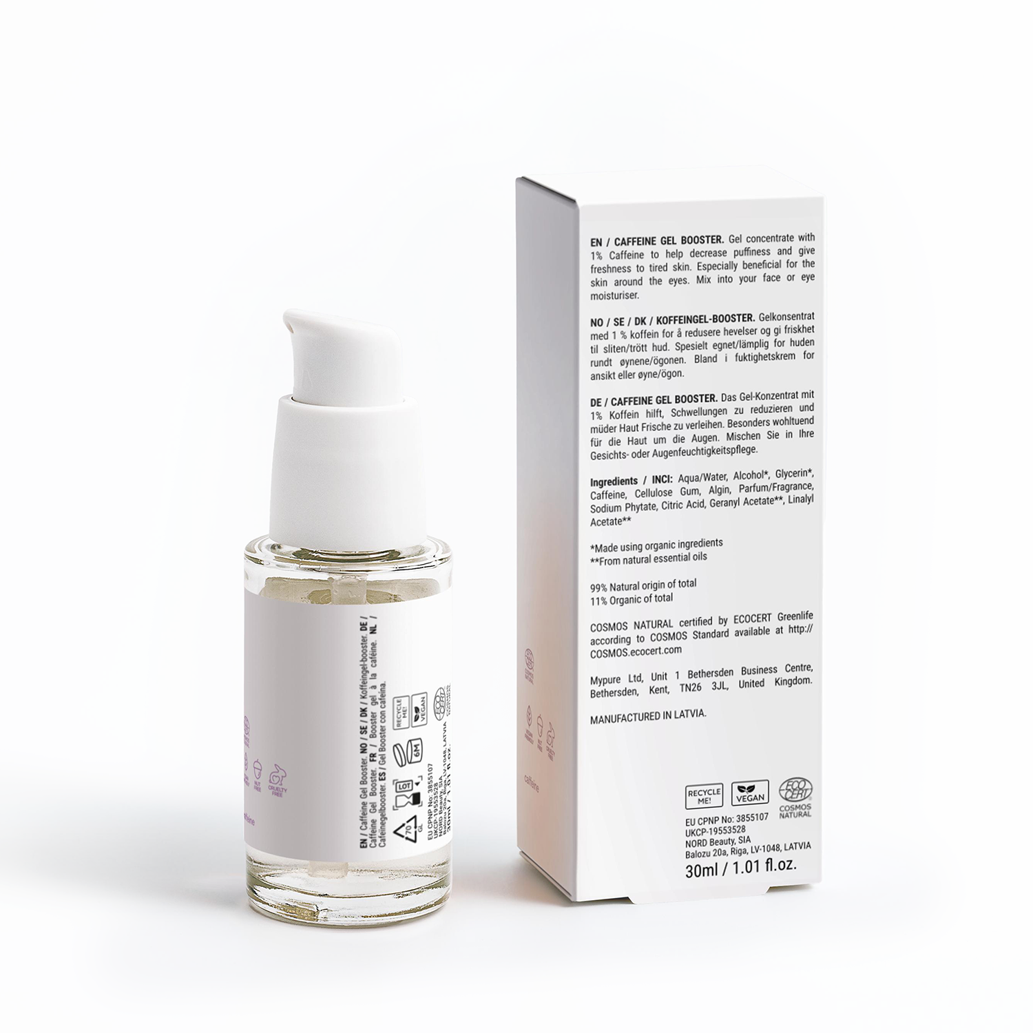 Caffeine Boost Gel (1%)